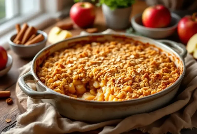 « J&rsquo;ai perdu 200 calories » : sa recette de crumble aux pommes sans beurre fait sensation
